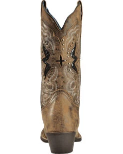 Laredo Women's Lucretia Studded Snake Inlay Western Boots - Snip Toe 15 Laredo Women's Lucretia Studded Snake Inlay Western Boots - Snip Toe -Ladies Western Cowboy 0456N7 41 BK