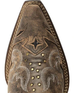 Laredo Women's Lucretia Studded Snake Inlay Western Boots - Snip Toe 14 Laredo Women's Lucretia Studded Snake Inlay Western Boots - Snip Toe -Ladies Western Cowboy 0456N7 41 TP