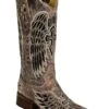 Corral Women's Sequin Wing & Cross Inlay Western Boots - Square Toe 2 Corral Women's Sequin Wing & Cross Inlay Western Boots - Square Toe -Ladies Western Cowboy 045U62 89 P1