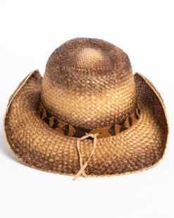 Shyanne® Women's Rustic Tan Straw Hat -Ladies Western Cowboy 2000199477 200 P2