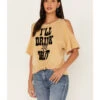 White Crow Women's I'll Drink To That Cold Shoulder Tee 1 White Crow Women's I'll Drink To That Cold Shoulder Tee -Ladies Western Cowboy 2000238641 701 P1
