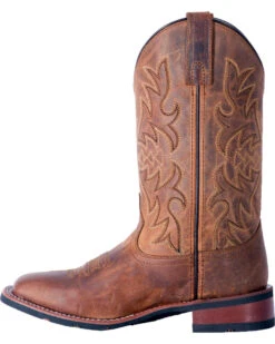 Laredo Women's Anita Western Performance Boots - Broad Square Toe -Ladies Western Cowboy 2000243726 280 LT