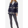 Pendleton Women's Navy Plain Star Wahkenna Coat -Ladies Western Cowboy 2000327943 410 P1