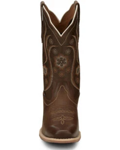 Justin Women's Jesse Brown Western Boots - Square Toe 13 Justin Women's Jesse Brown Western Boots - Square Toe -Ladies Western Cowboy 2000335066 200 P5