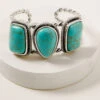 Idyllwind Women's The Perfect Trio Turquoise Cuff Bracelet -Ladies Western Cowboy 2000338497 040 P1