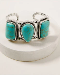 Idyllwind Women's The Perfect Trio Turquoise Cuff Bracelet