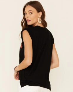 Rodeo Quincy Women's Thunderstruck Cowboy Graphic Short Sleeve Tee 9 Rodeo Quincy Women's Thunderstruck Cowboy Graphic Short Sleeve Tee -Ladies Western Cowboy 2000344698 001 P4