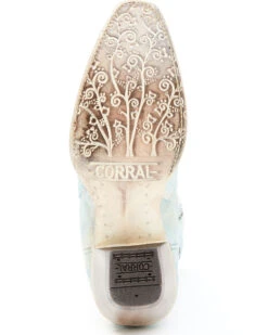 Corral Women's Glitter Inlay Western Boots - Snip Toe -Ladies Western Cowboy 2000348271 450 P7