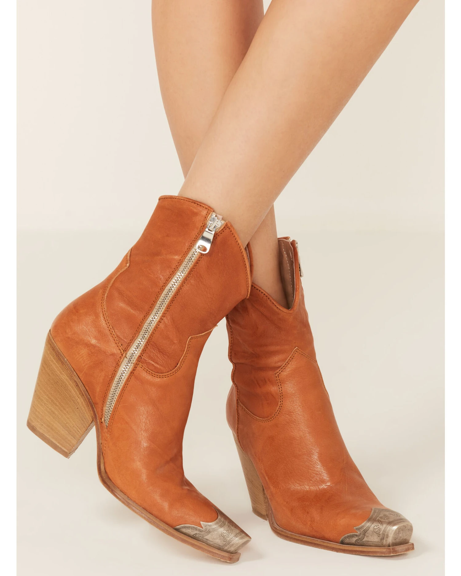 Free People Women's Brayden Fashion Booties - Snip Toe 3 Free People Women's Brayden Fashion Booties - Snip Toe