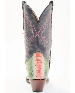 Dan Post Women's Exotic Watersnake Skin Western Boots - Square Toe 13 Dan Post Women's Exotic Watersnake Skin Western Boots - Square Toe -Ladies Western Cowboy 2000352667 300 P5
