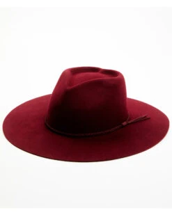 Peter Grimm Women's Amor Mio Heart Crown Wool Felt Western Hat