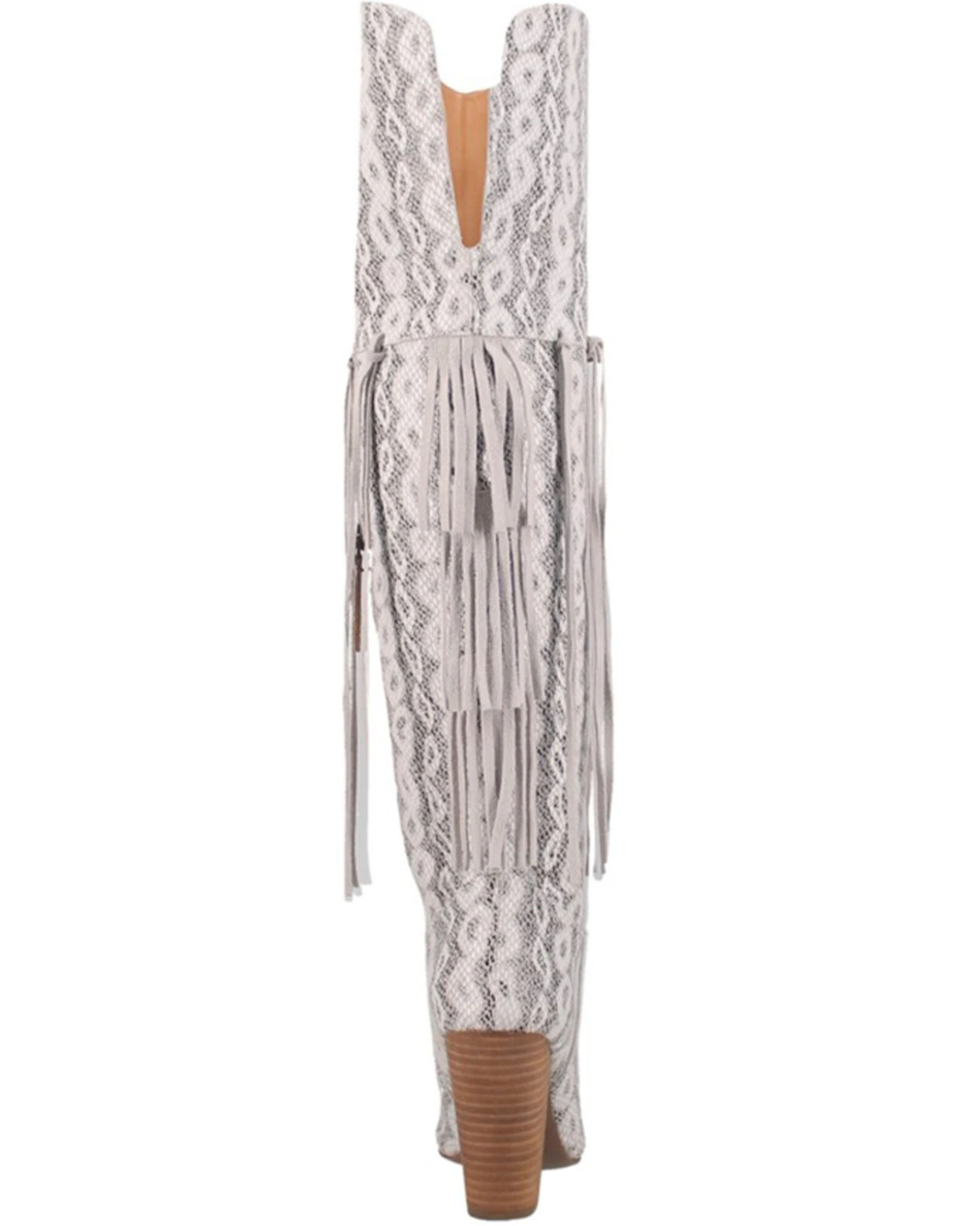 Dingo Women's Kitty Kat Snake Print Fringe Tall Western Boot - Pointed Toe 7 Dingo Women's Kitty Kat Snake Print Fringe Tall Western Boot - Pointed Toe - Image 5