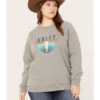 Ariat Women's R.E.A.L. Pacific Steerhead Sweatshirt - Plus 2 Ariat Women's R.E.A.L. Pacific Steerhead Sweatshirt - Plus -Ladies Western Cowboy 2000357026 070 P1