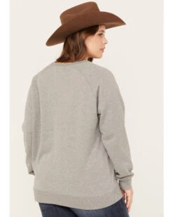 Ariat Women's R.E.A.L. Pacific Steerhead Sweatshirt - Plus 9 Ariat Women's R.E.A.L. Pacific Steerhead Sweatshirt - Plus -Ladies Western Cowboy 2000357026 070 P4