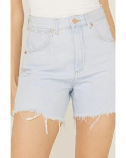 Wrangler Women's Trick Of The Ice A-Line Cutoff Shorts 7 Wrangler Women's Trick Of The Ice A-Line Cutoff Shorts -Ladies Western Cowboy 2000358516 450 P2