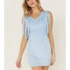 Idyllwind Women's Lady Bird Fringe Faux Suede Dress 2 Idyllwind Women's Lady Bird Fringe Faux Suede Dress -Ladies Western Cowboy 2000359131 450 P1