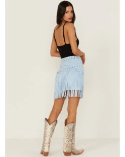 Idyllwind Women's Maxwell Ave Tiered Faux Suede Mini Skirt 8 Idyllwind Women's Maxwell Ave Tiered Faux Suede Mini Skirt -Ladies Western Cowboy 2000359132 450 P3