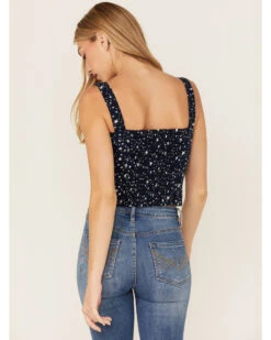 Idyllwind Women's Pineview Corset Star Print Tank Top 9 Idyllwind Women's Pineview Corset Star Print Tank Top -Ladies Western Cowboy 2000359162 410 P4