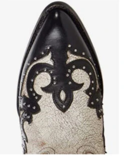 Corral Women's Black Overlay & Studs Western Boots - Pointed Toe 12 Corral Women's Black Overlay & Studs Western Boots - Pointed Toe -Ladies Western Cowboy 2000360137 944 P5