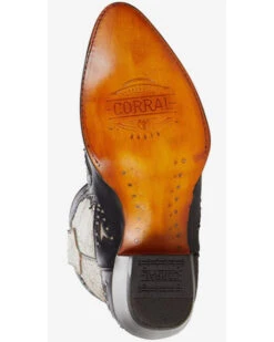 Corral Women's Black Overlay & Studs Western Boots - Pointed Toe 13 Corral Women's Black Overlay & Studs Western Boots - Pointed Toe -Ladies Western Cowboy 2000360137 944 P6