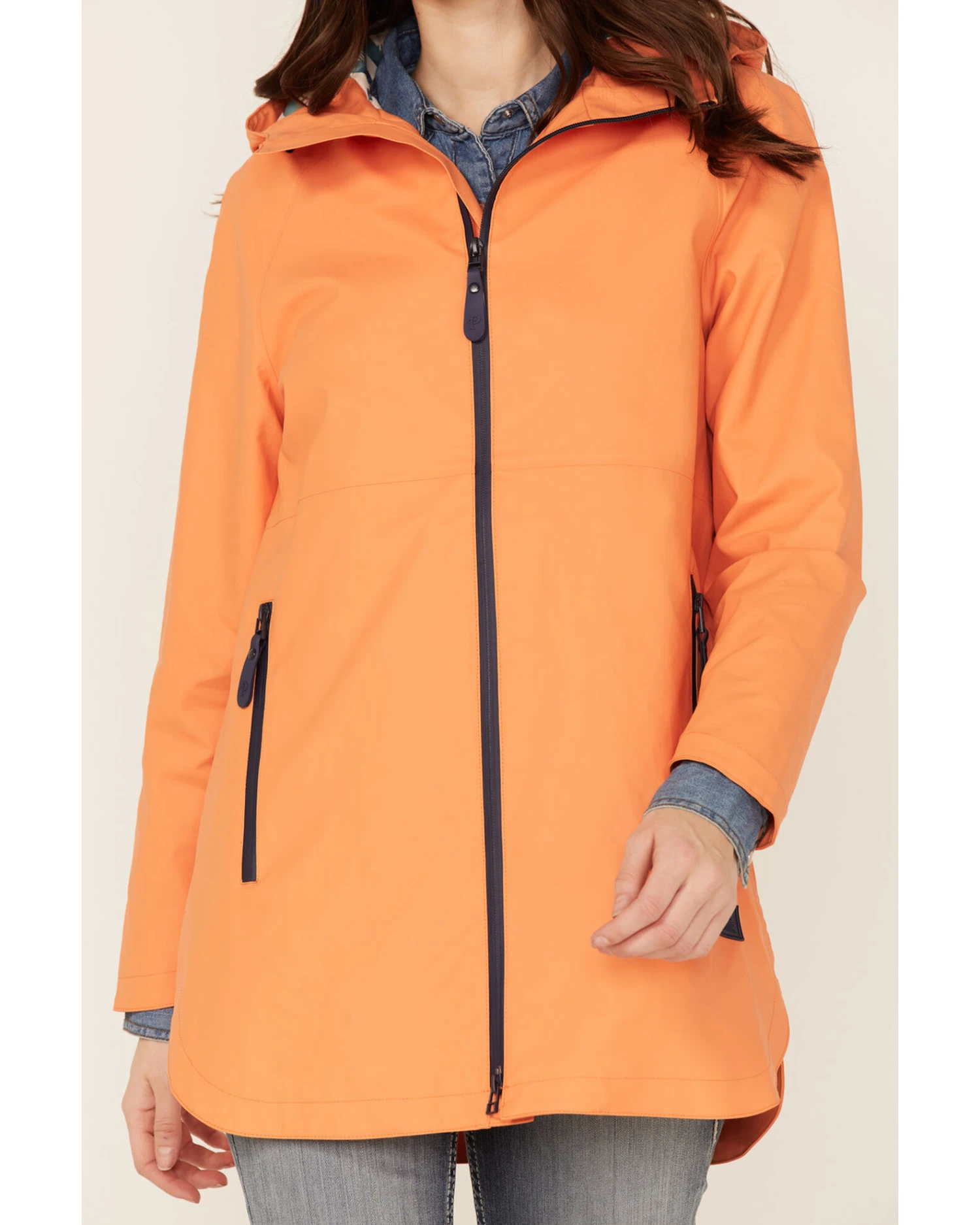 Pendleton Women's Shoalwater Hooded Rain Topper Jacket 4 Pendleton Women's Shoalwater Hooded Rain Topper Jacket - Image 2