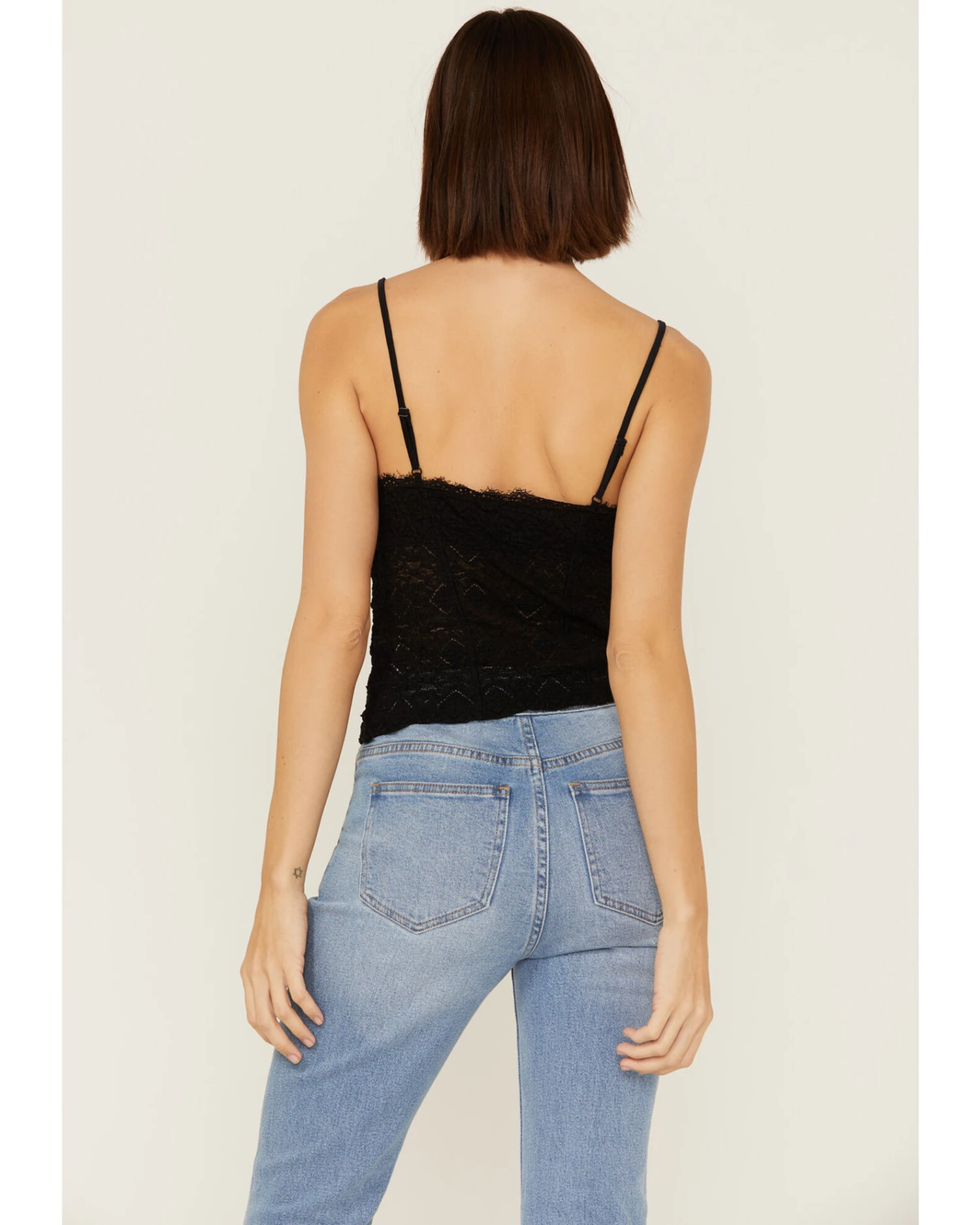 Free People Women's Follow Me Lace Cami 5 Free People Women's Follow Me Lace Cami - Image 3