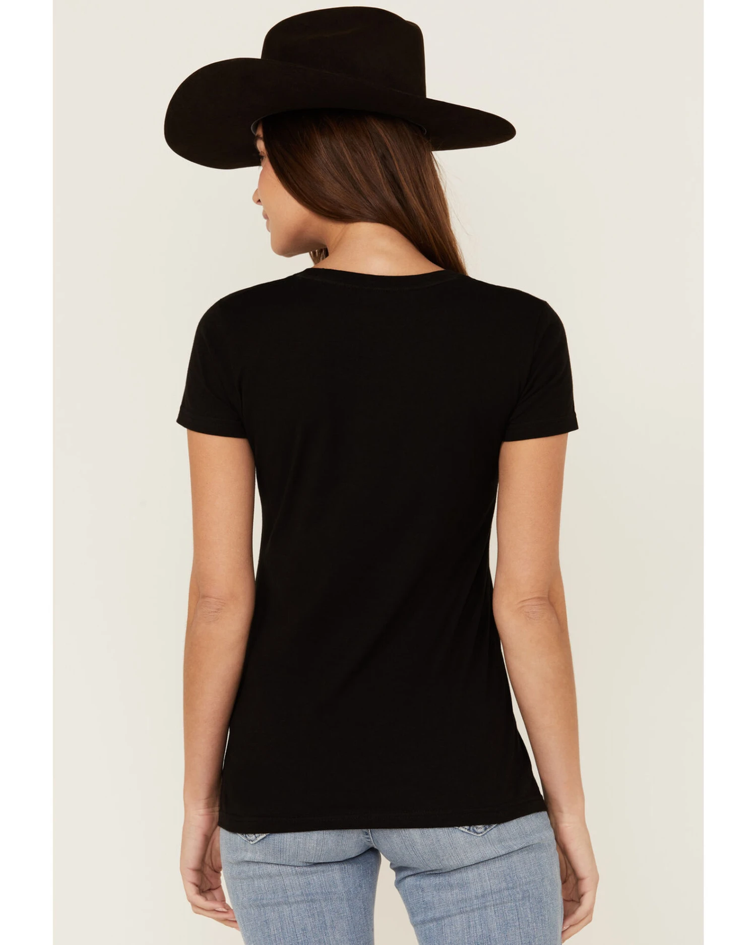 Paramount Network's Yellowstone Women's Steerhead Black Graphic Tee 6 Paramount Network's Yellowstone Women's Steerhead Black Graphic Tee - Image 4