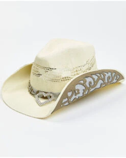 Shyanne Women's Straw Wedding Western Hat