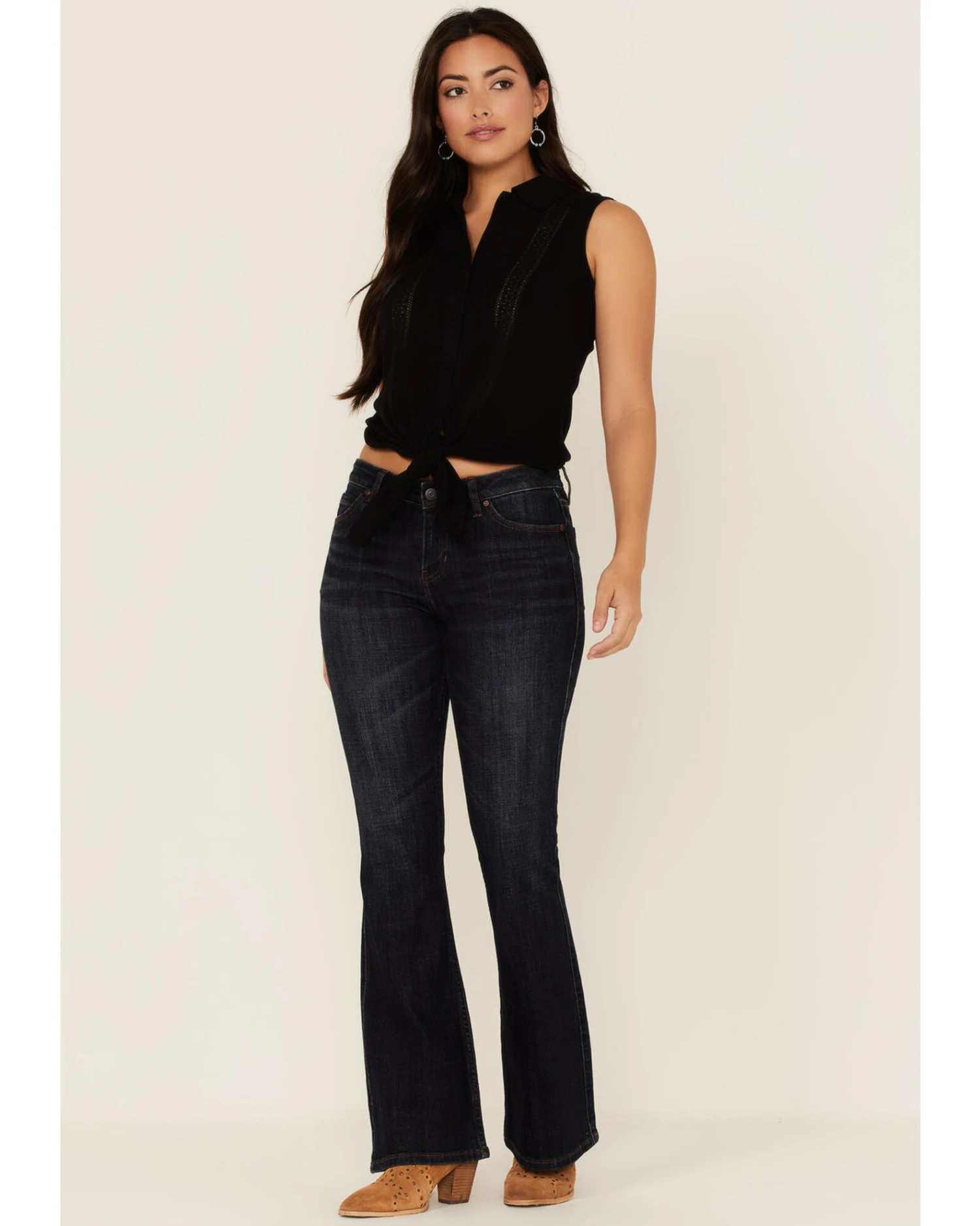 Idyllwind Women's Braewood Lace Button Top 4 Idyllwind Women's Braewood Lace Button Top - Image 2