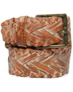 Bed Stu Women's Proem Handwoven Leather Western Belt