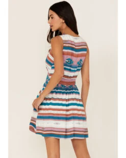 Idyllwind Women's Southwestern Print Sleeveless Dress 9 Idyllwind Women's Southwestern Print Sleeveless Dress -Ladies Western Cowboy 2000366762 442 P4