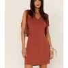 Idyllwind Women's Countrywood Jersey Fringe Dress 1 Idyllwind Women's Countrywood Jersey Fringe Dress -Ladies Western Cowboy 2000366764 202 P1