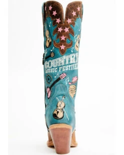 Dan Post Women's Nashville Music Festival Embroidered Western Tall Boots - Snip Toe 13 Dan Post Women's Nashville Music Festival Embroidered Western Tall Boots - Snip Toe -Ladies Western Cowboy 2000371103 400 P5