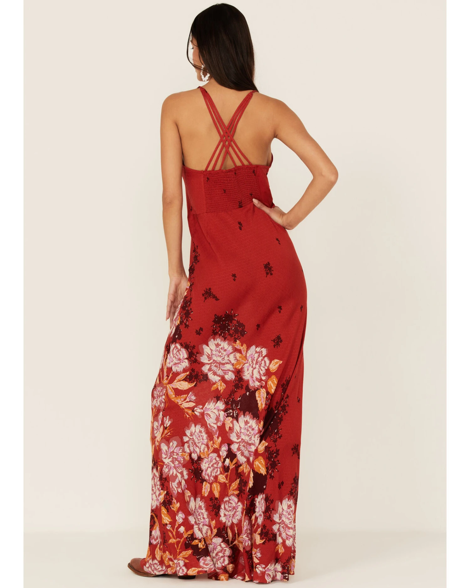 Free People Women's Get To You Floral Print Maxi Dress 6 Free People Women's Get To You Floral Print Maxi Dress - Image 4
