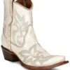 Corral Women's Pearl Embroidered Western Booties - Snip Toe 1 Corral Women's Pearl Embroidered Western Booties - Snip Toe -Ladies Western Cowboy 2000371811 103 P1