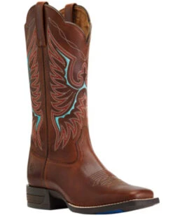 Ariat Women's Rockdale Shock Shield Performance Western Boots - Broad Square ToeÂ