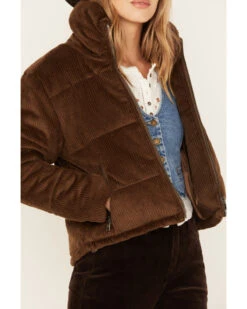 Cleo + Wolf Women's Quilted Corduroy Puffer Jacket -Ladies Western Cowboy 2000373341 200 P3