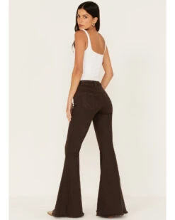 Shyanne Women's Mid Rise Super Flare Jeans -Ladies Western Cowboy 2000373372 201 P3