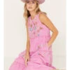 Johnny Was Women's Zanzibar Tiered Embroidered Dress -Ladies Western Cowboy 2000373887 650 P1