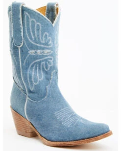 Idyllwind Women's Aces Denim Deux Western Boots - Pointed Toe
