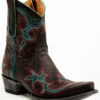 Old Gringo Women's Diego Short Embroidered Booties - Snip Toe -Ladies Western Cowboy 2000374903 240 P1