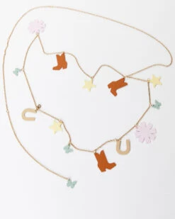 Understated Leather Women's Lucky Charm Chain Belt -Ladies Western Cowboy 2000374936 900 P4