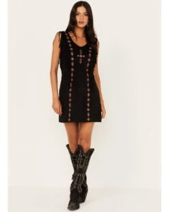 Idyllwind Women's Central Pike Fringe Embroidered Dress