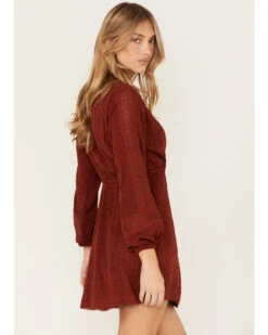 Idyllwind Women's Floral Embroidered Swiss Dot Wrap Dress 9 Idyllwind Women's Floral Embroidered Swiss Dot Wrap Dress -Ladies Western Cowboy 2000375871 213 P4