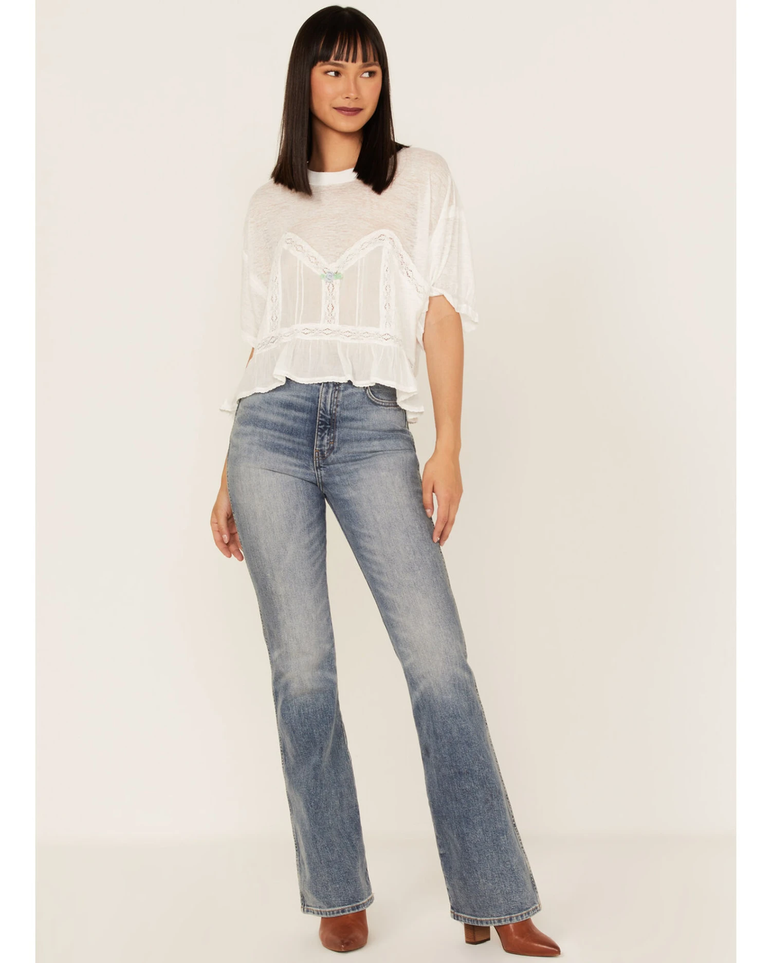Free People Women's Fall In Love Tee 4 Free People Women's Fall In Love Tee - Image 2