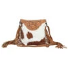 Myra Bag Women's Raw Umber Hand Tooled Crossbody Bag 2 Myra Bag Women's Raw Umber Hand Tooled Crossbody Bag -Ladies Western Cowboy 2000377144 200 P1