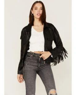 Wrangler Women's Shearling Stamped Jacket