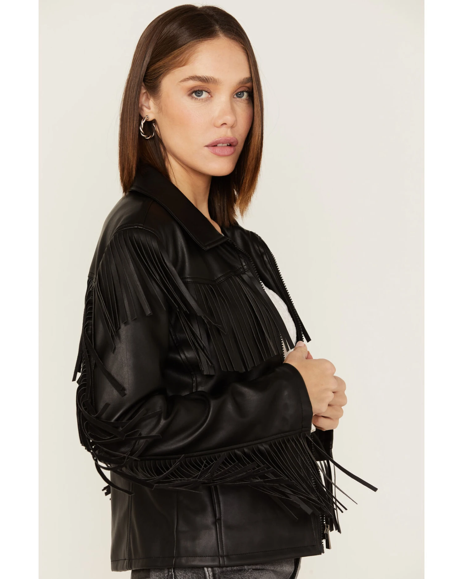 Wrangler Women's Shearling Stamped Jacket 4 Wrangler Women's Shearling Stamped Jacket - Image 2