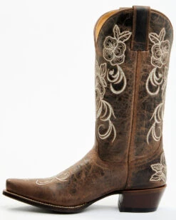 Shyanne Women's Lasy Floral Embroidered Western Boots - Snip Toe 11 Shyanne Women's Lasy Floral Embroidered Western Boots - Snip Toe -Ladies Western Cowboy 2000378396 200 P3