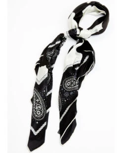 Idyllwind Women's Spotted Cow Silk Bandana